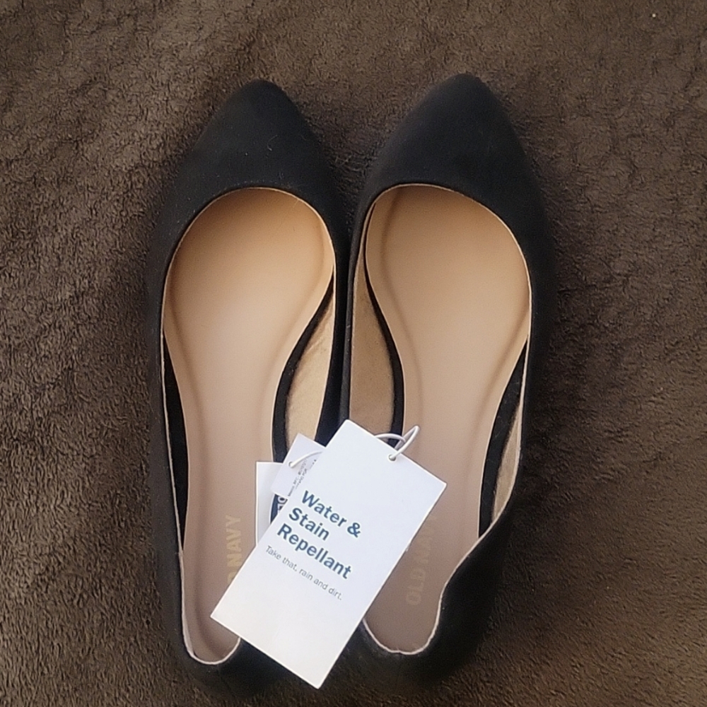 NWT OLD NAVY Black Flats